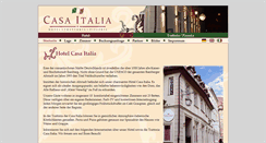 Desktop Screenshot of casa-italia-bamberg.de