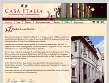 Tablet Screenshot of casa-italia-bamberg.de